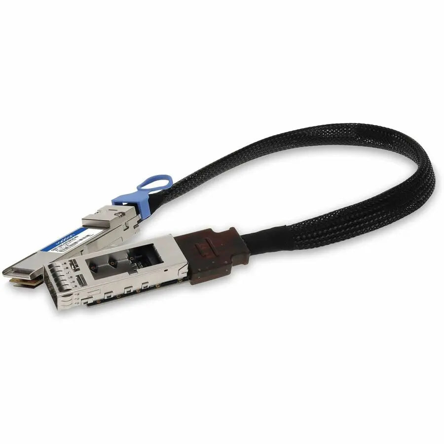 AddOn 100GBase-CU QSFP28 to QSFP28 Passive Twinax Extension Cable, 36 Inches