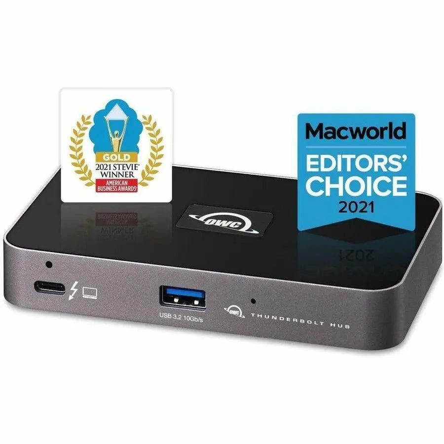 OWC Thunderbolt 4 Hub with 5 Ports – Expand USB-C and Thunderbolt Connectivity for Mac, PC, and iPad