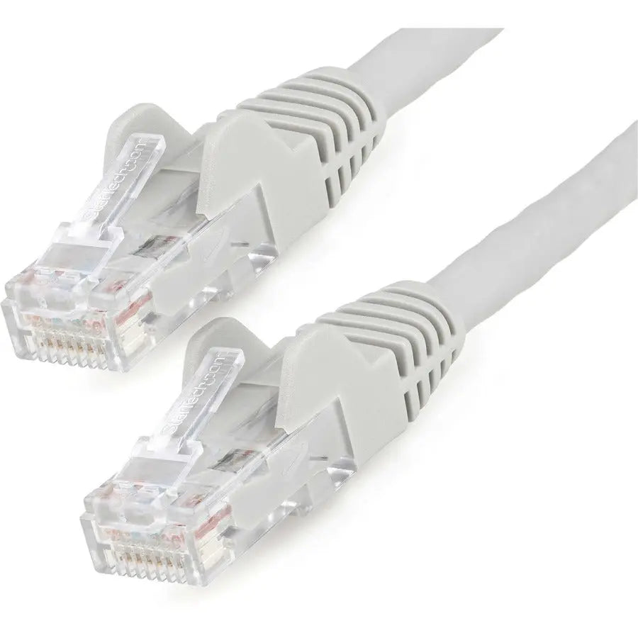 StarTech.com 30ft Cat6 LSZH Ethernet Cable with 10GbE Support and PoE - Gray Network Patch Cord (Part N6LPATCH30GR)