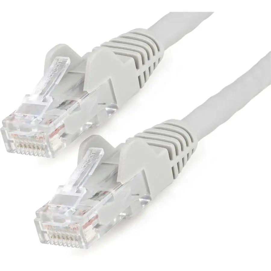 StarTech.com N6LPATCH30GR 30ft Gray Cat6 Ethernet Patch Cable for High-Speed Networking by STARTECH.COM