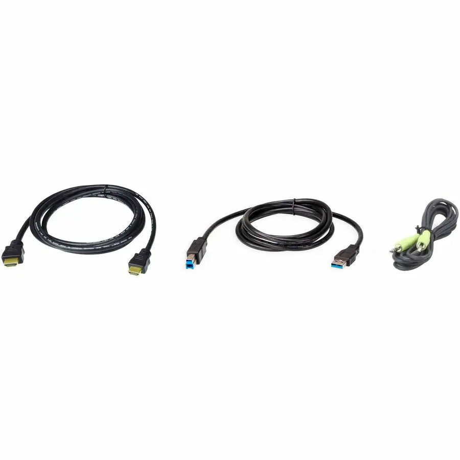 ATEN 1.8M USB HDMI KVM Cable Kit - High-Quality Connection for HDMI KVM Switches