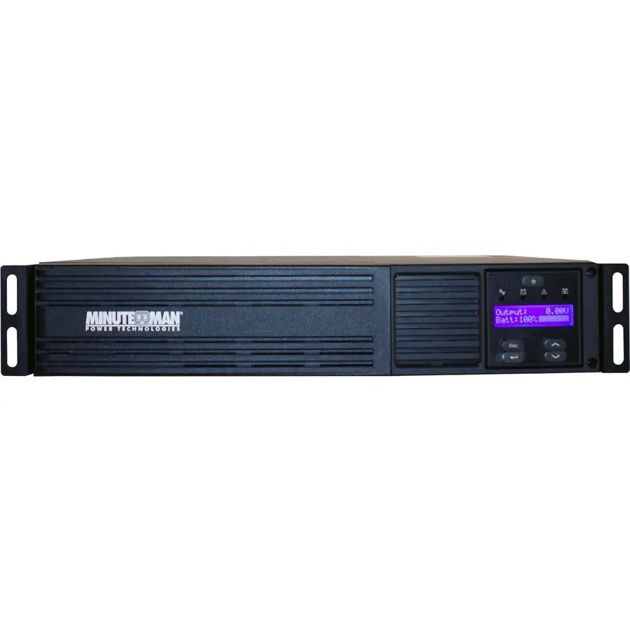 Minuteman EXR750RT2U Line-Interactive UPS with True Sine Wave Output and 750 VA Capacity