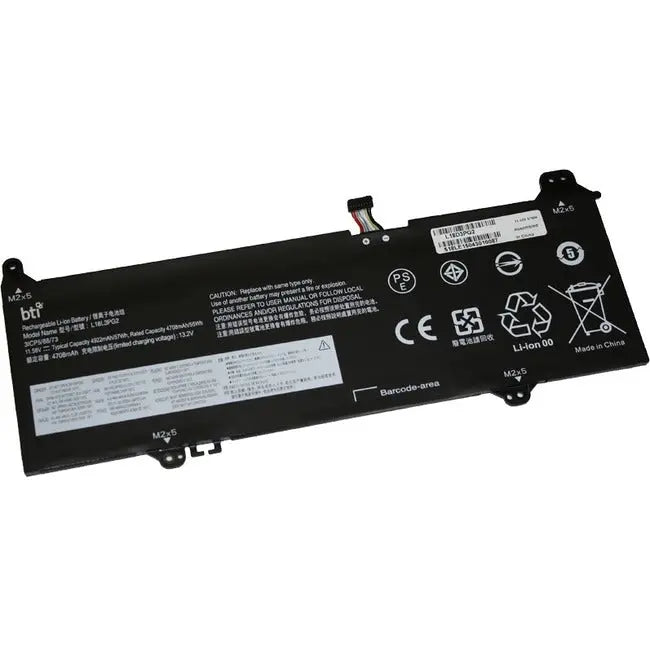 Battery Technology Inc. L18D3PG2 Chromebook Battery for Lenovo 14e, S345-14AST – 11.52V, 4708mAh, Proprietary Size