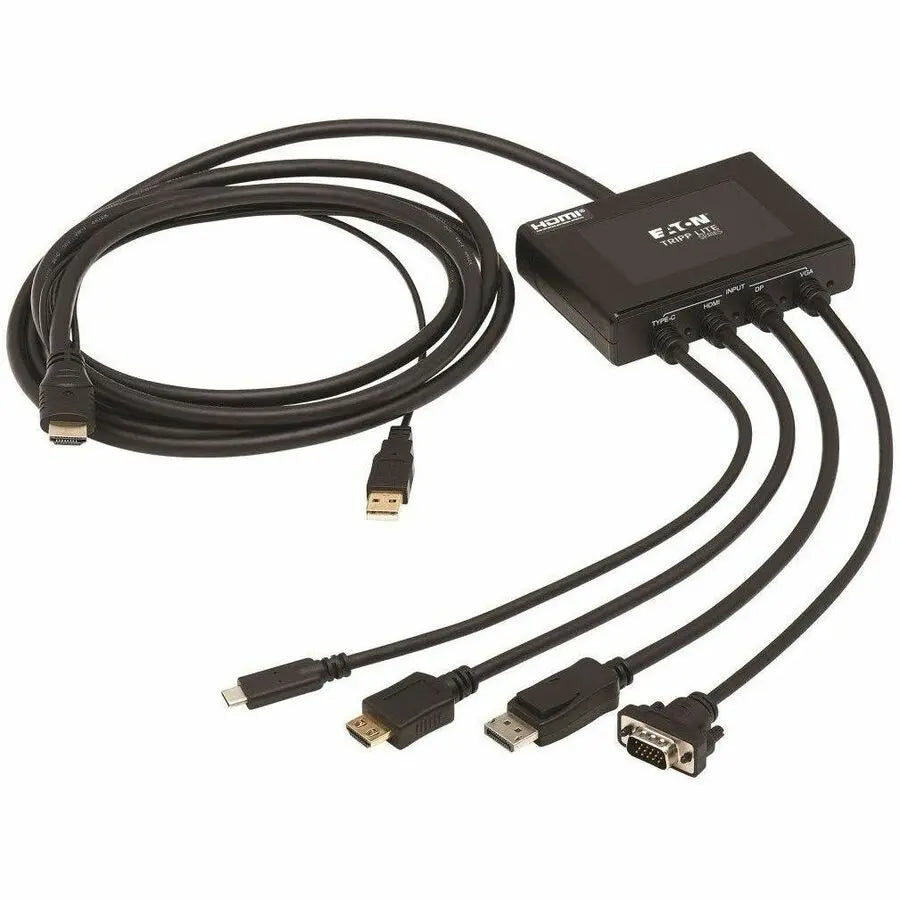 Eaton Tripp Lite Series B321-4X1-HDVC 4-Port Multi-Format Presentation Adapter