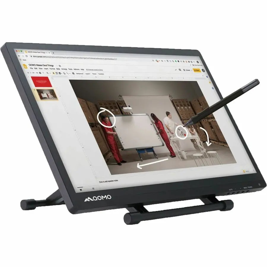 Qomo HiteVision PresenStation QIT600 F3 Collaboration Display – Interactive Touch Screen for Presentations and Remote Control