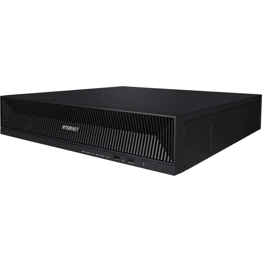 Wisenet XRN-1620B2 16-Channel 4K NVR with 140 Mbps Recording and 80TB Storage