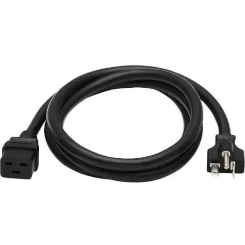 Eaton Tripp Lite P049-006 Heavy-Duty Power Extension Cord, C19 to NEMA 5-20P, 6 ft, 12 AWG, Black by Eaton Corporation