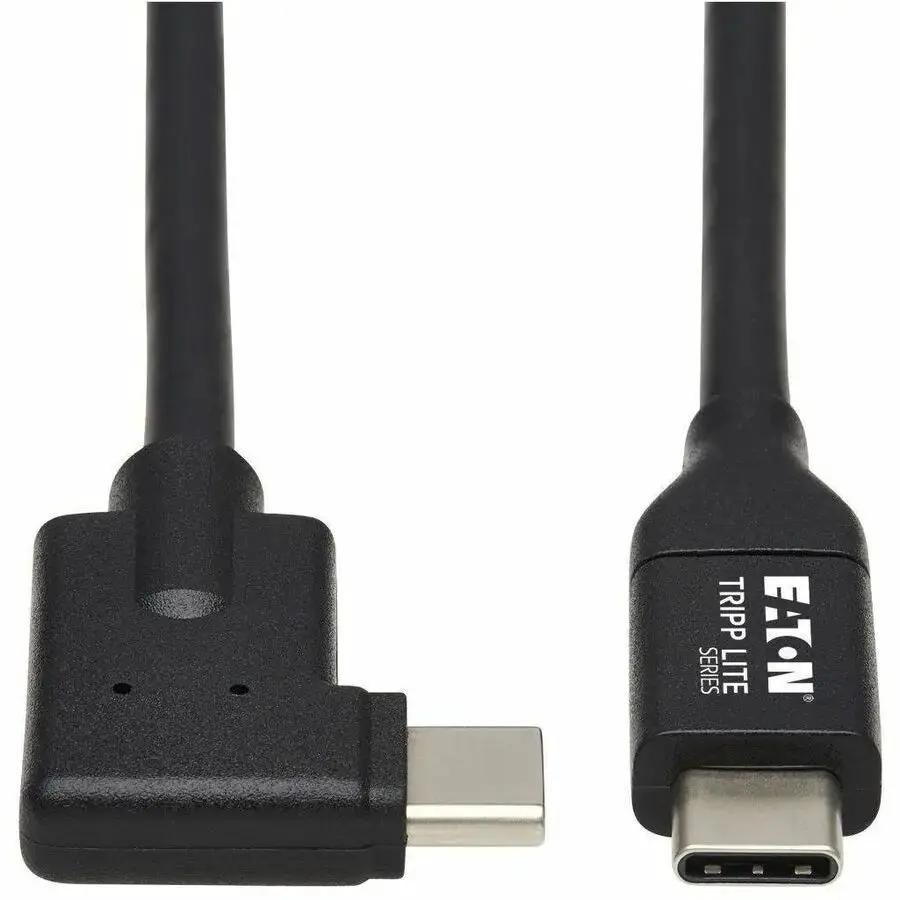 Eaton Tripp Lite Series USB-C to USB-C Cable (U420-02M-RA) – 6.6 ft. with 60W Power Delivery and Reversible Connectors by Eaton Corporation
