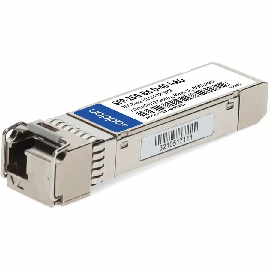 AddOn Cisco SFP28 Module SFP-25G-BX-D-40-I-AO for 25GBase-BX over Single-Mode Fiber, 40km Range