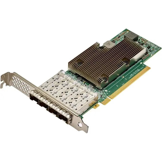 Broadcom NetXtreme BCM957504-P425G Quad-Port 25 Gb/s SFP28 Ethernet PCIe 4.0 x16 Network Interface Card