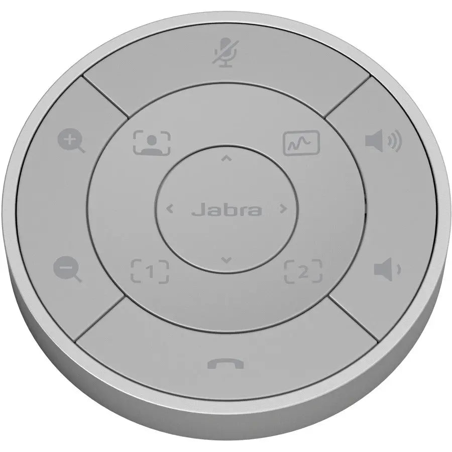 Jabra PanaCast 50 Remote Control - Gray, Easy In-Room Operation and Compatibility with Jabra PanaCast 50 Video Bar