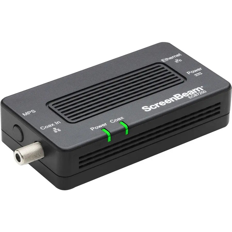 ScreenBeam ECB7250S02 MoCA 2.5 Network Adapter for High-Speed Home Networking