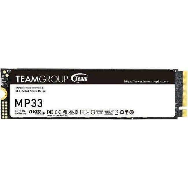 Team MP33 2TB M.2 PCIe NVMe SSD - High-Speed Internal Storage for Desktop & Notebook