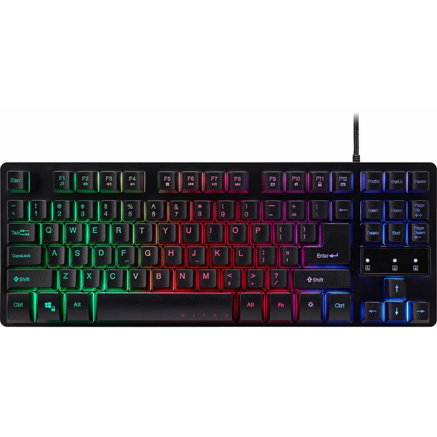 Acer Nitro NKW120 TKL 80% Membrane Gaming Keyboard, GP.KBD11.01U