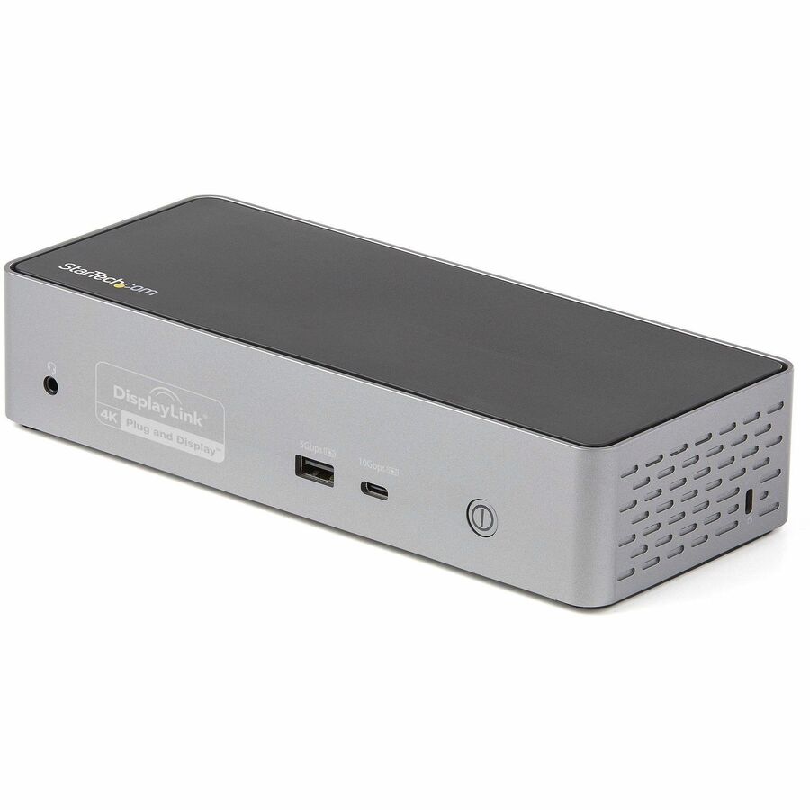 StarTech.com DK31C4DPPD USB-C Docking Station with 4K Quad Monitor Support and 100W Power Delivery