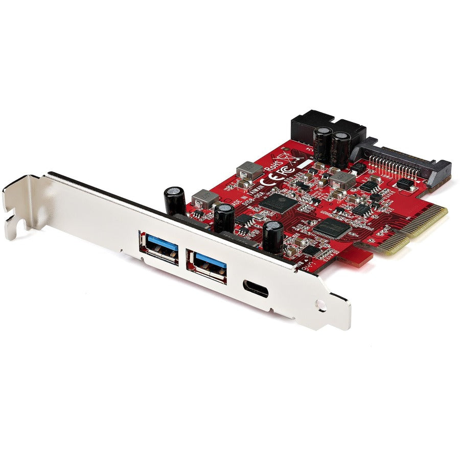 StarTech.com PEXUSB312A1C1H 5-Port USB 3.2 Gen 2 PCIe Card with USB-C and USB-A Ports