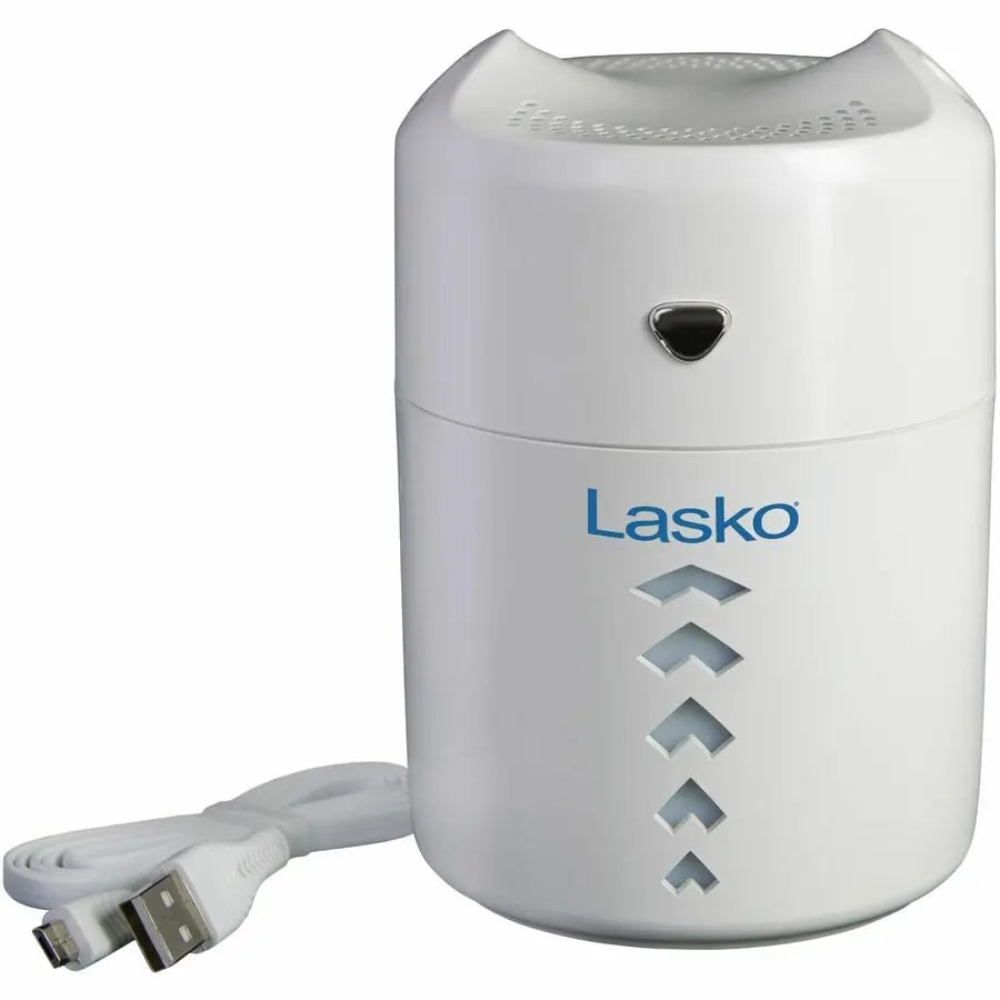 Lasko Ultrasonic Personal Cool Mist Humidifier with Nightlight - Model UH150, White