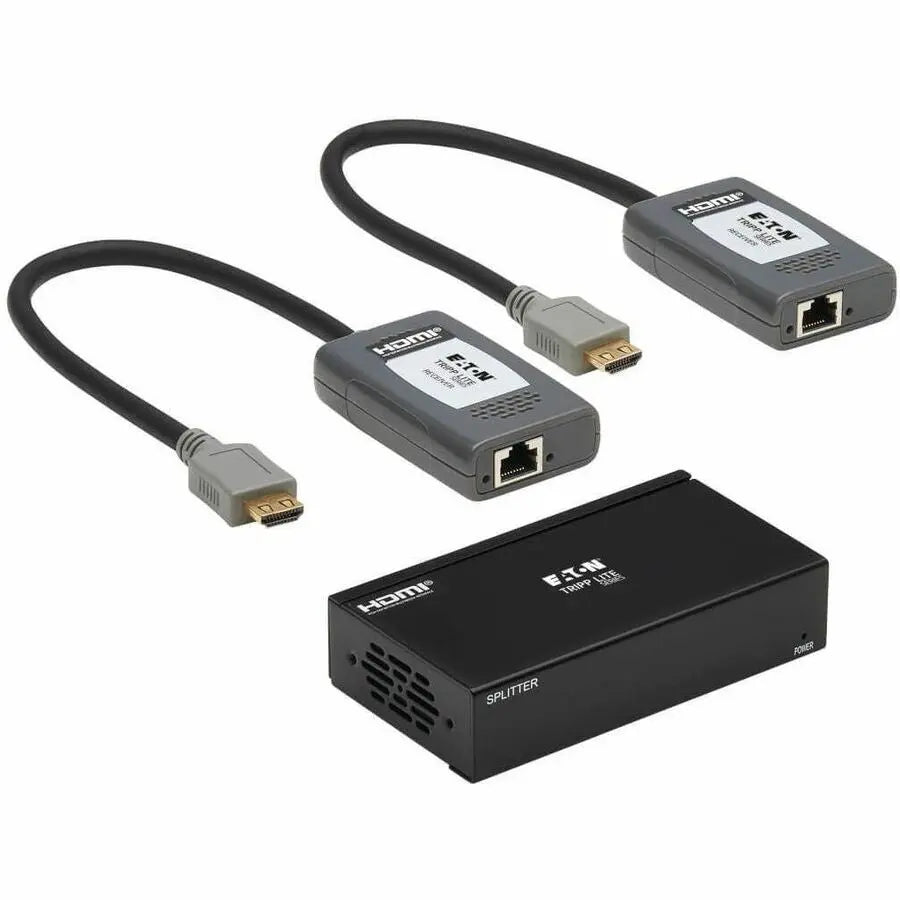 Eaton Tripp Lite B127A-002-BHPH2 4K HDMI Over Cat6 Extender Kit for Digital Signage and Presentations