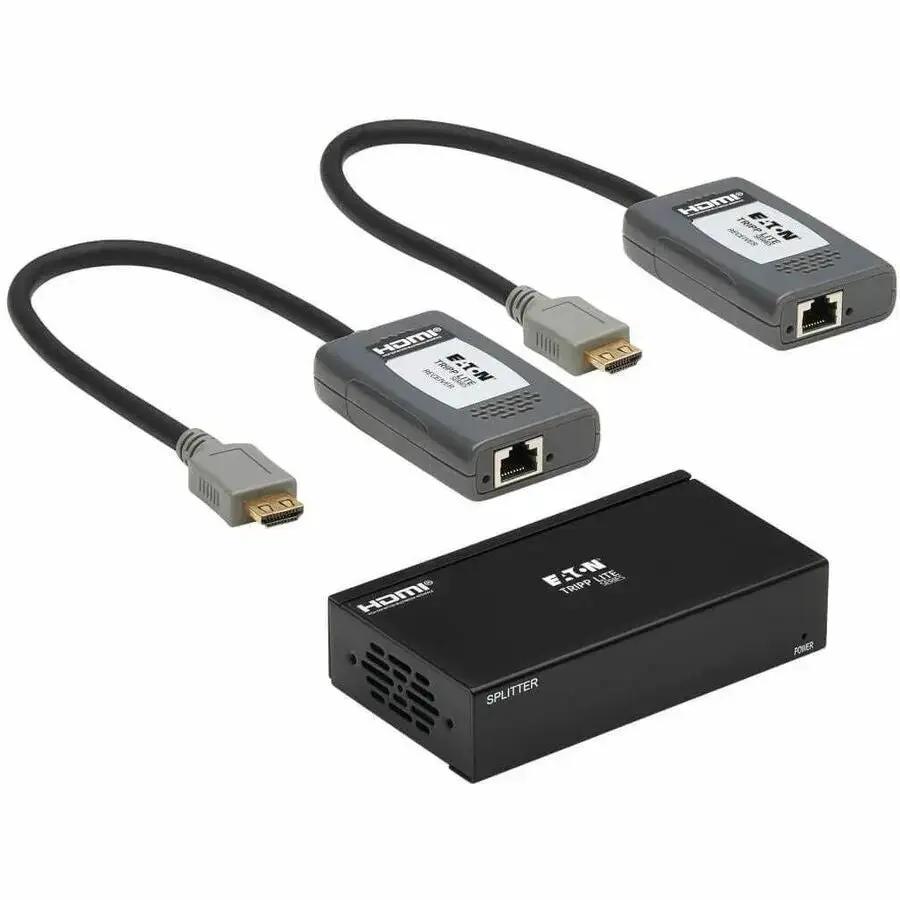 Eaton Tripp Lite B127A-002-BHPH2 4K HDMI Over Cat6 Extender Kit for Digital Signage and Presentations by Eaton Corporation