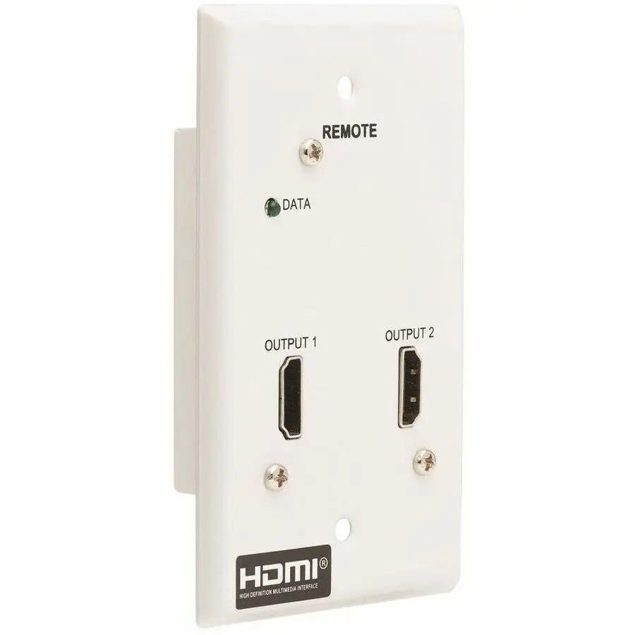 Eaton Tripp Lite Series B127A-2A0-FH 2-Port HDMI over Cat6 Receiver for 4K Digital Signage and AV Extensions