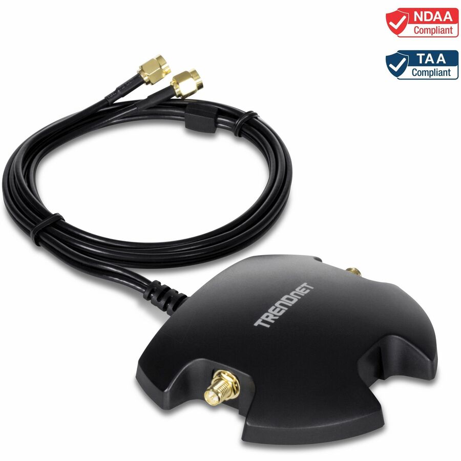 TRENDnet TEW-LB101 Magnetic Dual Antenna Mounting Base for Wireless Networks