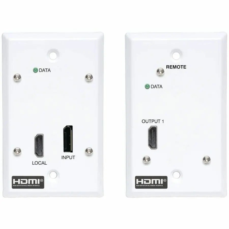Eaton Tripp Lite Series DisplayPort to HDMI Extender Kit - 4K 60Hz, PoC, TAA Compliant, 230 ft