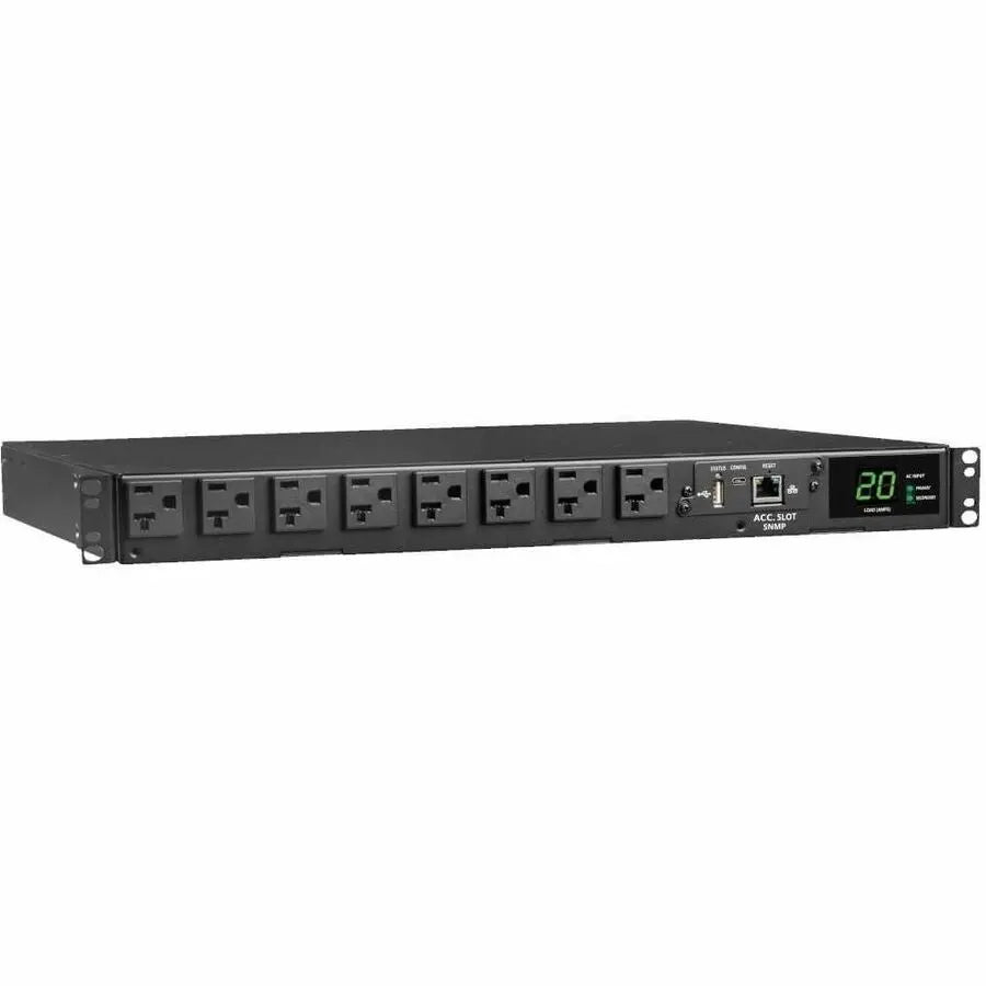 Eaton Corporation Tripp Lite PDUMNH20AT1 16-Outlets 120V Single-Phase ATS PDU with Remote Monitoring