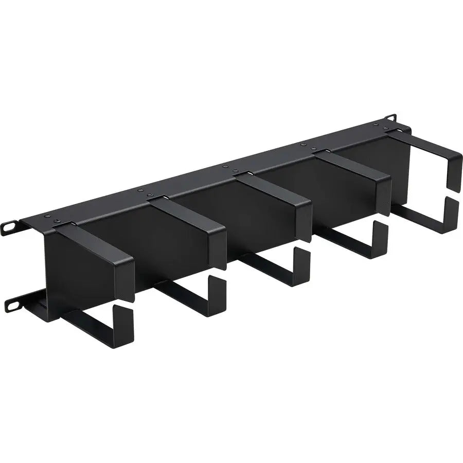 Eaton Tripp Lite SRCABLERING2UHD Horizontal Cable Manager for 19-Inch Racks, 2U, Black Metal Rings
