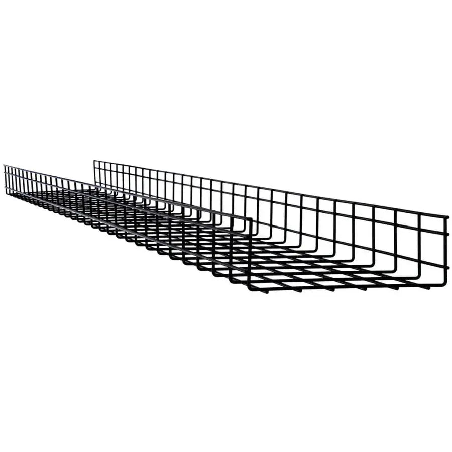 Eaton Tripp Lite Series SRWB12410STR6 Wire Mesh Cable Tray – 12 ft. Length, 4 in. Width, 4 in. Height, 6 Pack for Data Center Cable Management