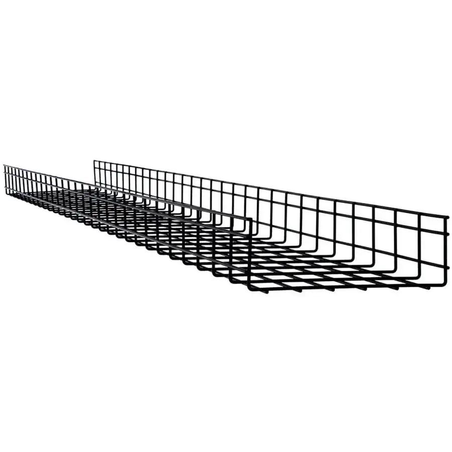 Eaton Tripp Lite Series SRWB12410STR6 Wire Mesh Cable Tray – 12 ft. Length, 4 in. Width, 4 in. Height, 6 Pack for Data Center Cable Management by Eaton Corporation