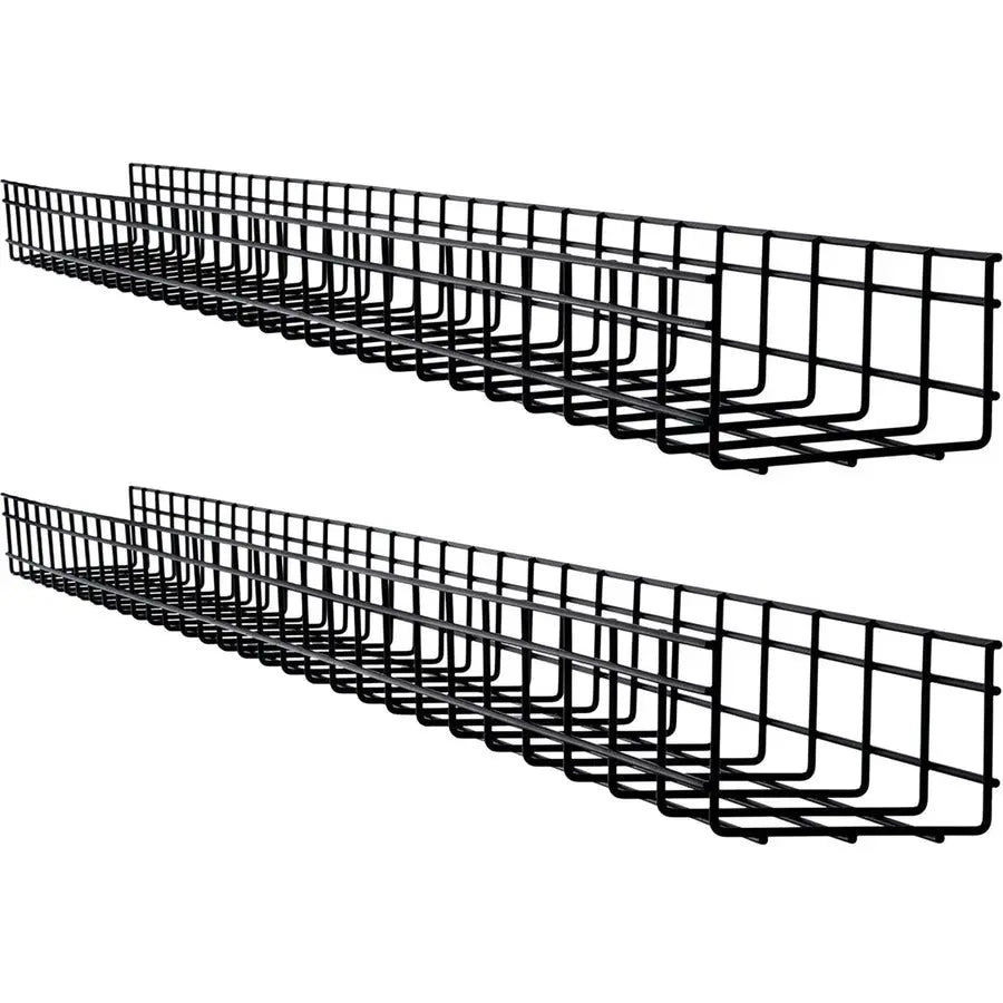 Eaton Tripp Lite Series Wire Mesh Cable Tray 2-Pack – 6 ft. x 4 in. x 4 in. Cable Organizer for Data Centers and Industrial Spaces