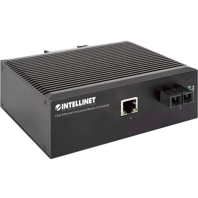 IC Intracom Intellinet Industrial Fast Ethernet Media Converter Part 508322