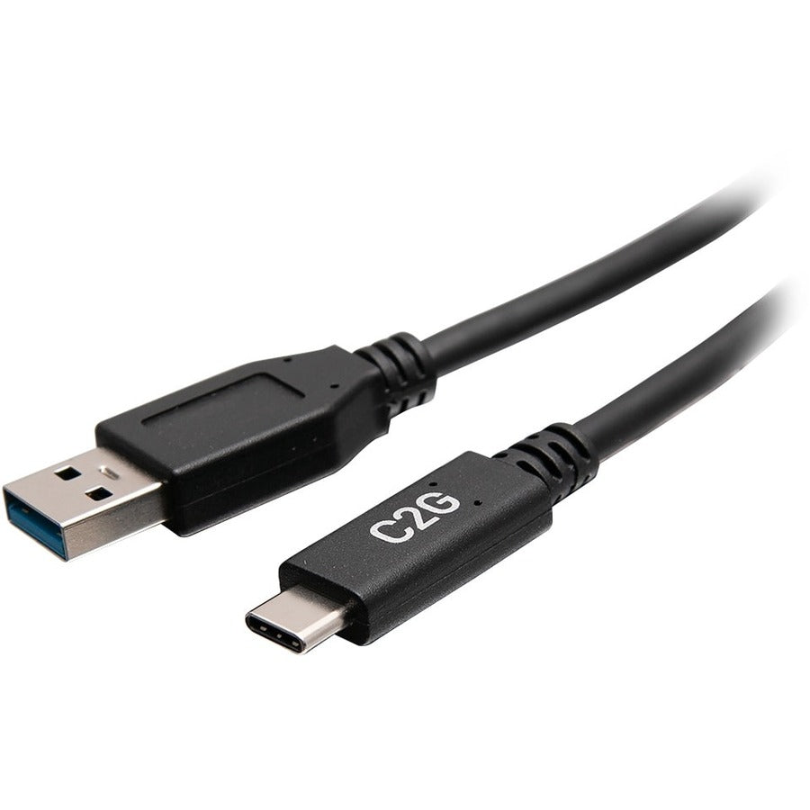 Legrand Group C2G 1ft USB-C to USB-A Cable - USB 3.2 Gen 1 - 5Gbps Data Transfer and Charging