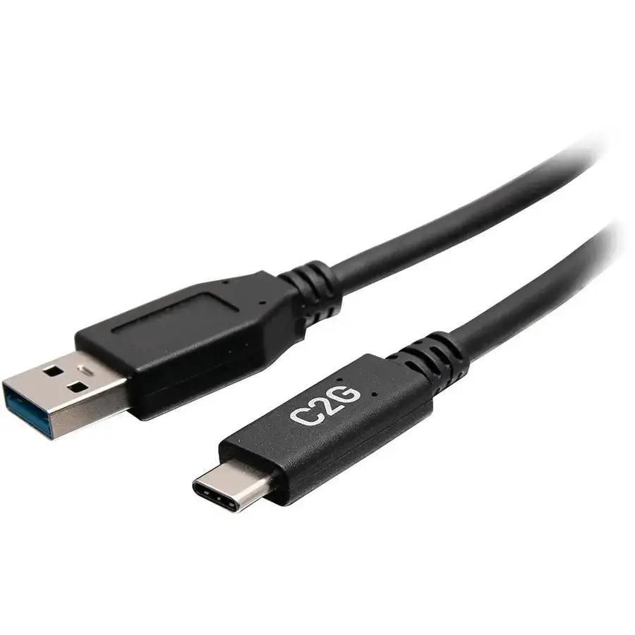 LEGRAND AV - C2G 1.5ft USB-C to USB-A Cable - USB 3.2 Gen 1 - 5Gbps Data Transfer and Charging by Legrand Group