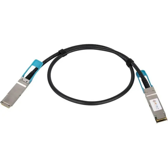 ENET QFX-QSFP28-DAC-2M 100GBASE-CR4 Passive Copper Direct-Attach Cable Assembly, 2 Meters