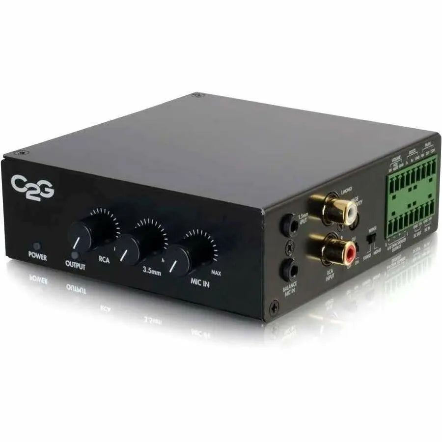 Legrand C2G 25/70V 50W Audio Amplifier - Plenum Rated, TAA Compliant