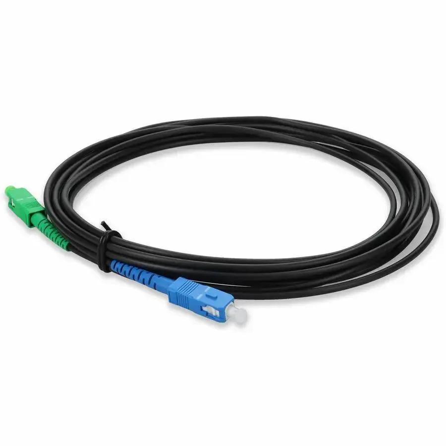 AddOn 5m ASC to SC Black OS2 Simplex Outdoor Fiber Patch Cable by AddOn