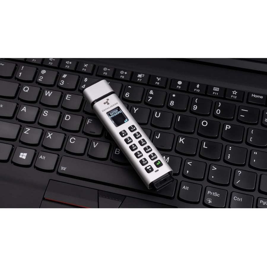 DataLocker K350 256 GB Encrypted USB Drive - Secure Portable Data Storage