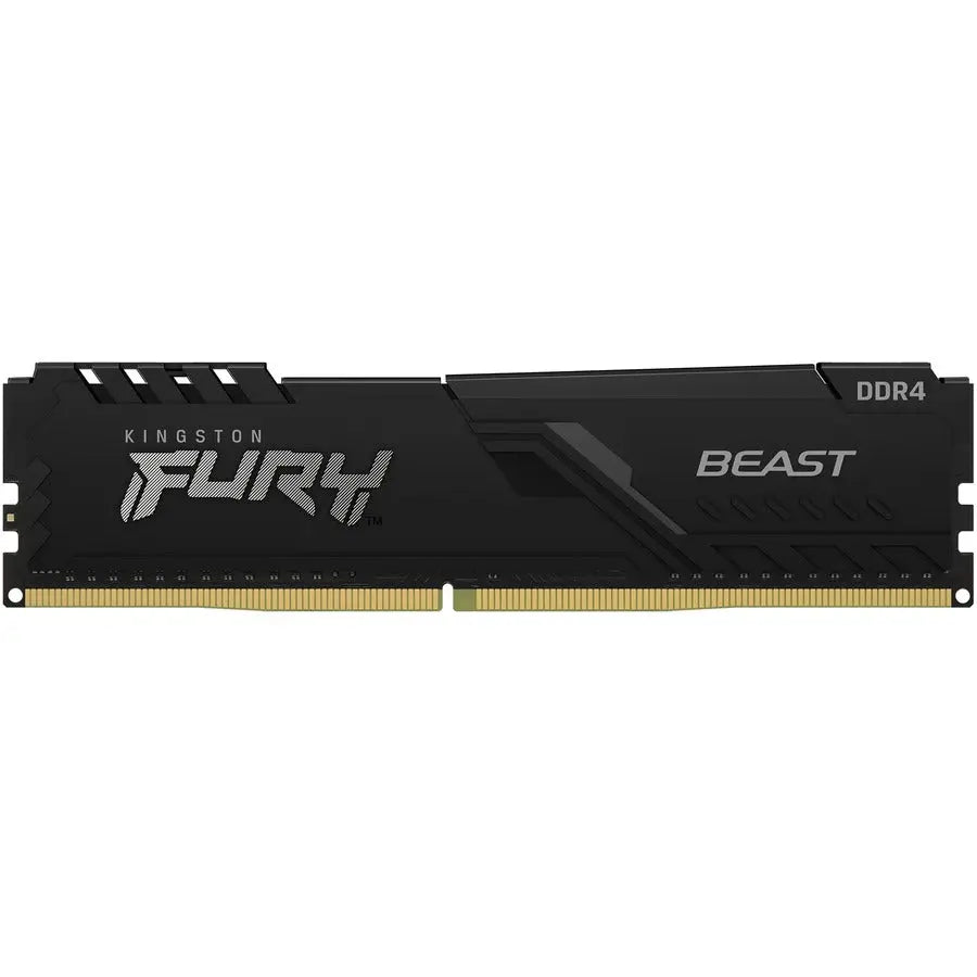 Kingston FURY Beast 8GB DDR4 RAM Module (KF432C16BB/8) - High Performance Memory Upgrade for Gaming and Content Creation