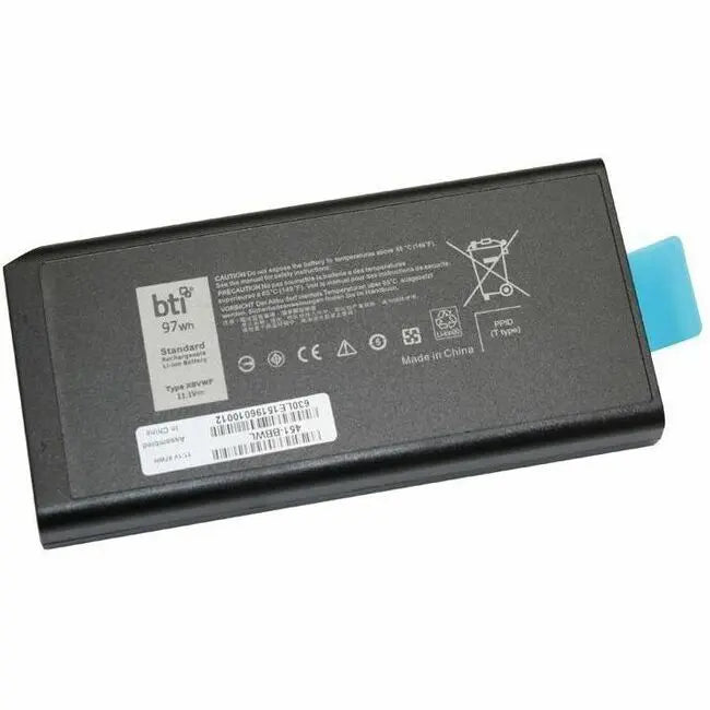 BTI DELL Latitude 12 7204 and Rugged Extreme Series 11.1V 97Wh Li-Ion Notebook Battery
