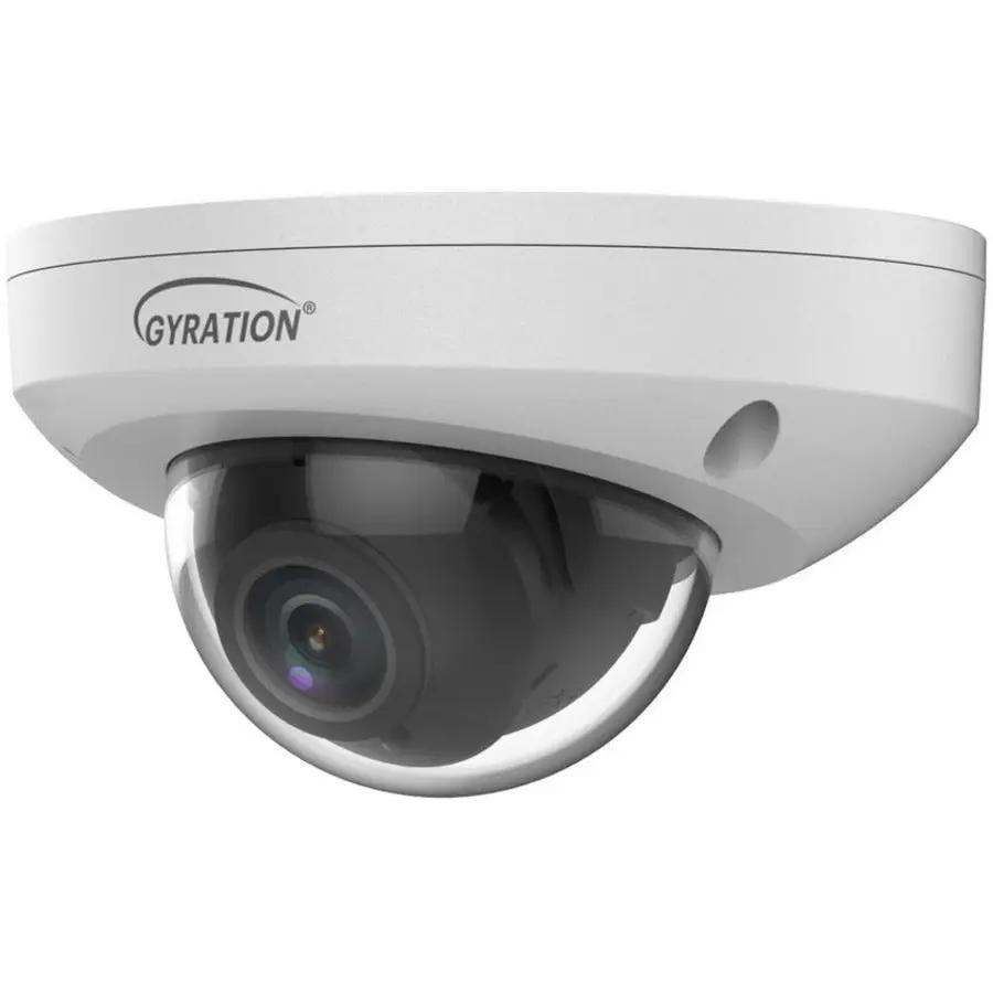 Gyration CYBERVIEW 412D 4MP Indoor/Outdoor Wedge Dome Network Camera with IP67 Waterproofing and Smart Detection by Adesso, Inc