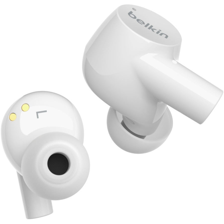Belkin SOUNDFORM Rise True Wireless Earbuds - In-Ear Wireless Earset with 31 Hours Battery Life and IPX5 Water Resistance