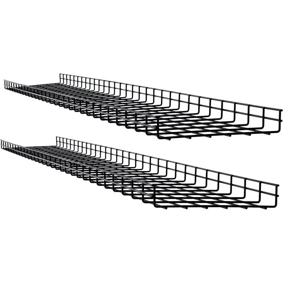 Eaton Tripp Lite Series SRWB12210X2STR Wire Mesh Cable Tray - 2 Pack, 12 in. x 2 in. x 5 ft. for Data Center & Industrial Cable Management by Eaton Corporation