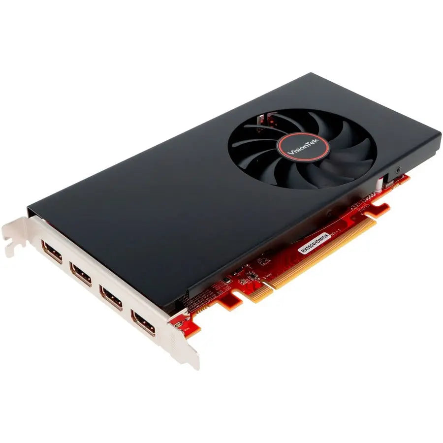 VisionTek Radeon RX 550 4GB Graphics Card with AMD RDNA Architecture