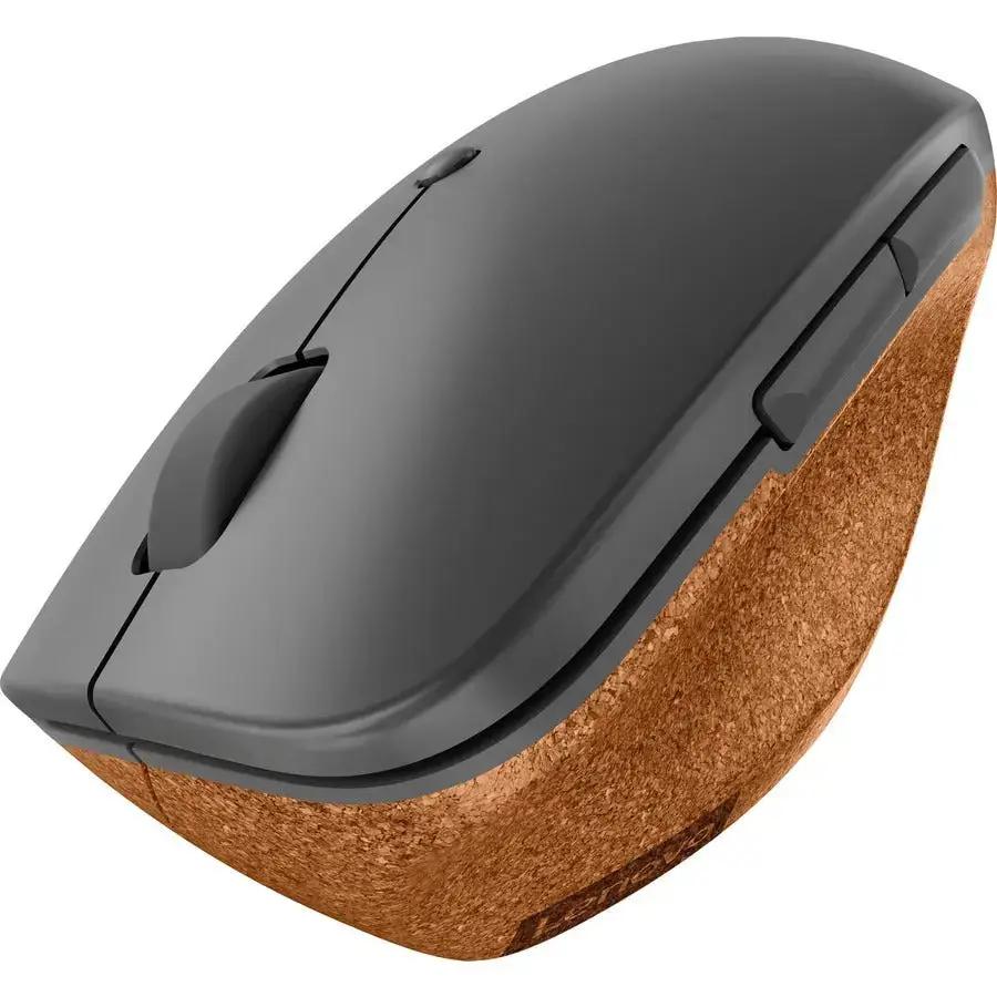 Lenovo Go Wireless Vertical Mouse – Ergonomic 2400 DPI Optical Mouse in Storm Gray by Lenovo Group Limited