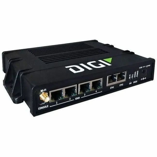 Digi Connect EZ 4 Serial Server with Wi-Fi - 4-Port Ethernet and Cellular Antennas