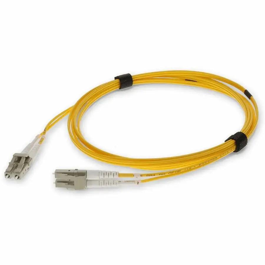 AddOn 2m LC to LC Yellow OM4 Duplex Riser-Rated Fiber Patch Cable by AddOn
