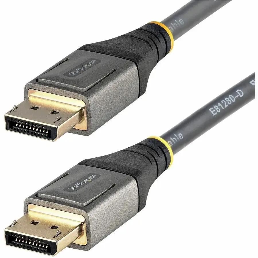 StarTech.com 16ft DisplayPort 1.4 Cable - Supports 8K Ultra HD, HDR10, and 4K at 120Hz for Professional and Home Use by StarTech.com