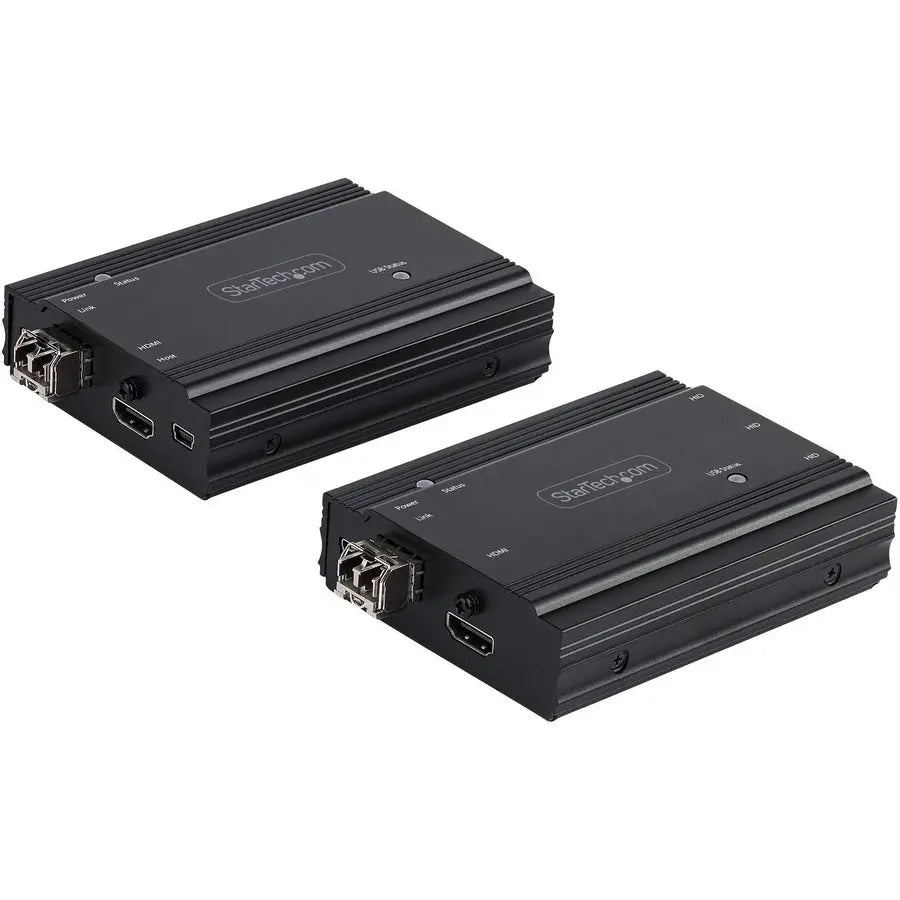 StarTech.com SV565FXHD4KU 4K HDMI KVM Extender over Fiber - UHD Video & USB Remote Control up to 984 ft