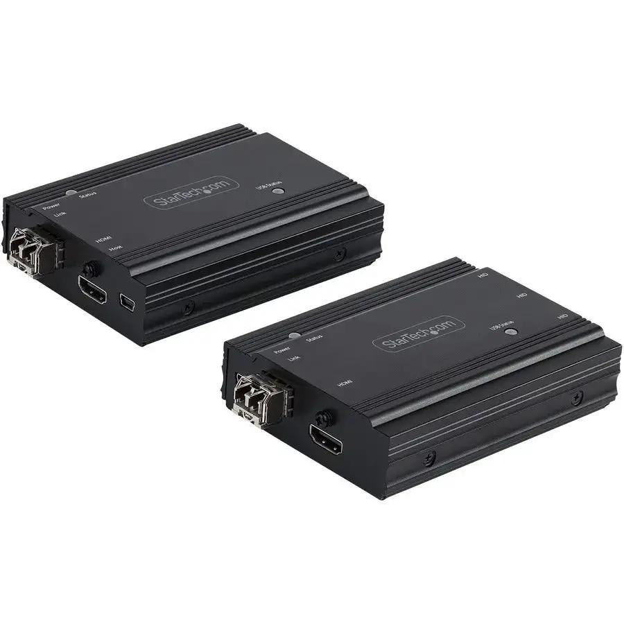 StarTech.com SV565FXHD4KU 4K HDMI KVM Extender over Fiber - UHD Video, Digital Audio & Remote Control by STARTECH.COM
